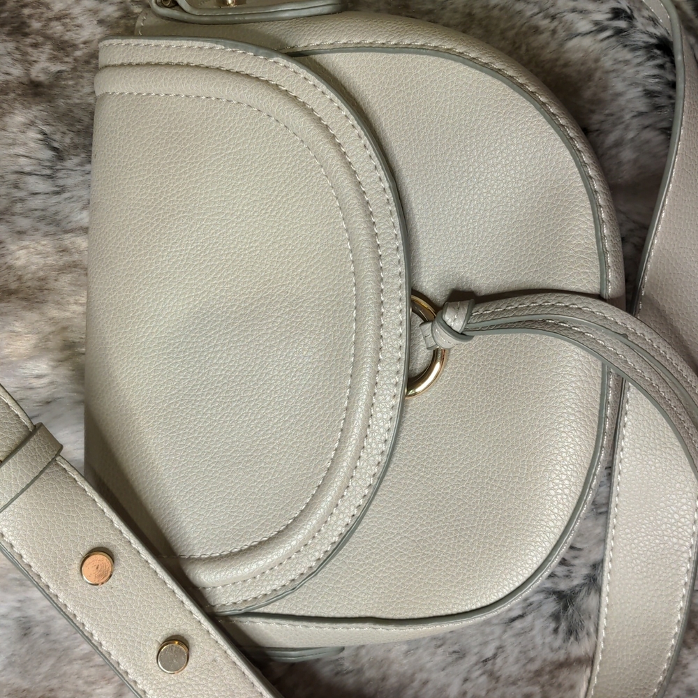 NWOT - Crossbody Satchel in a Soft Grey